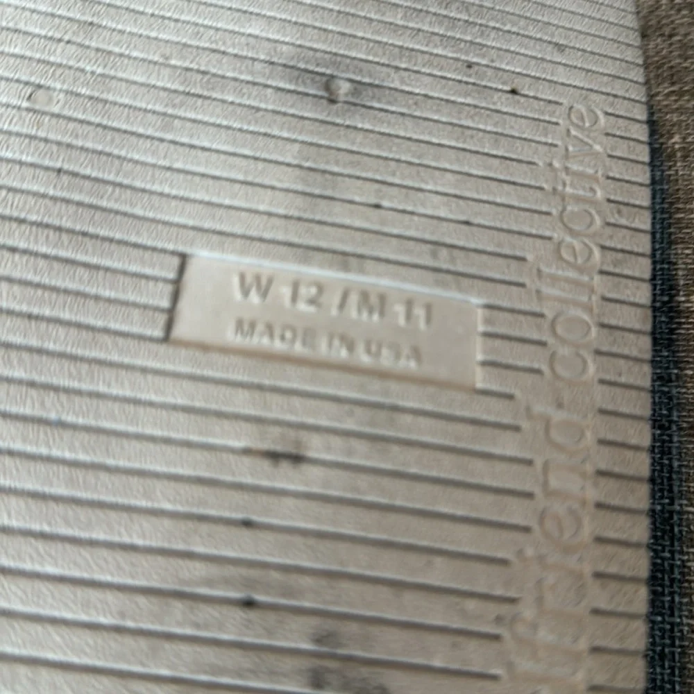 Girlfriend collective white flip-flops